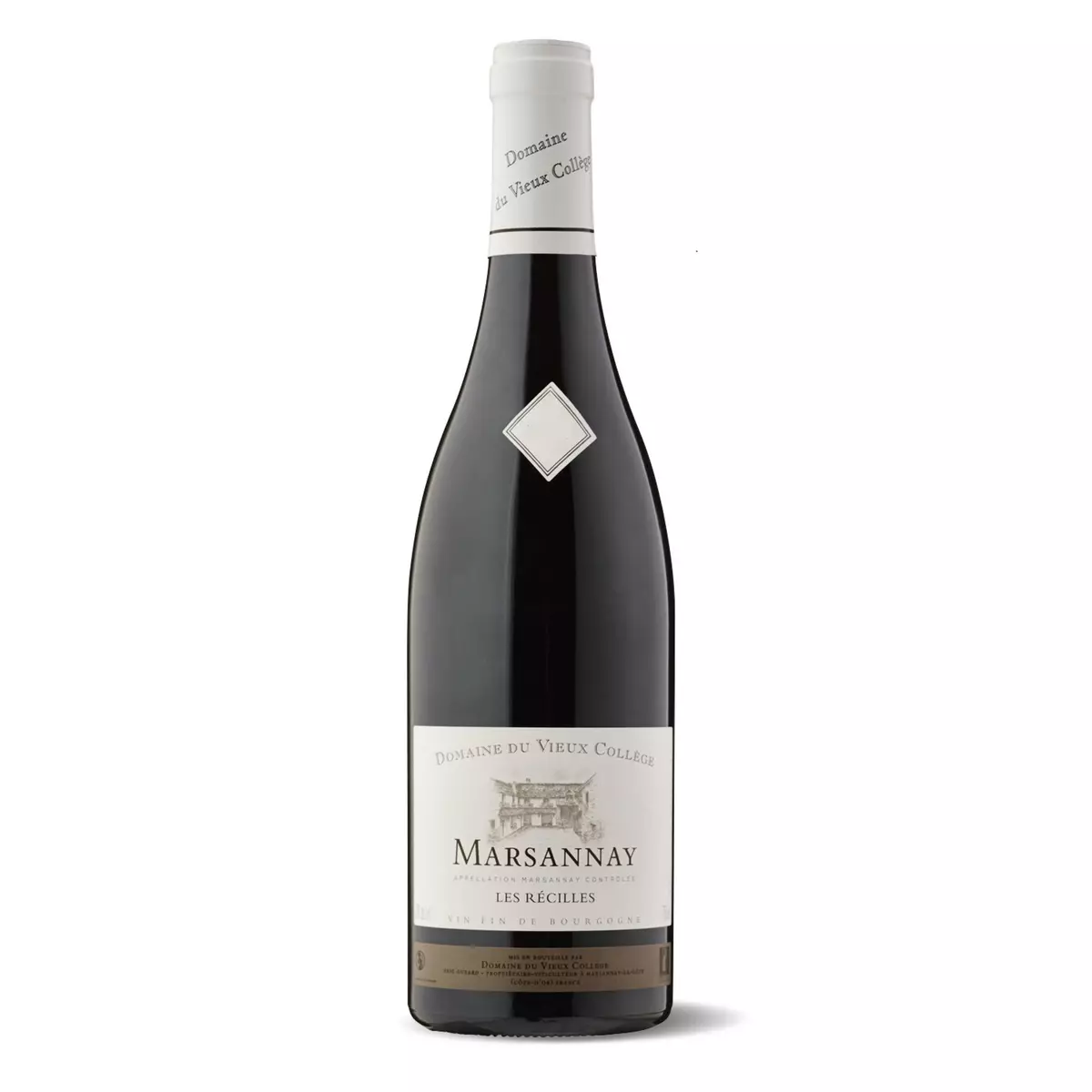 Vin rouge AOP Marsannay bio Domaine du Vieux Collège les Récilles 2019 75cl