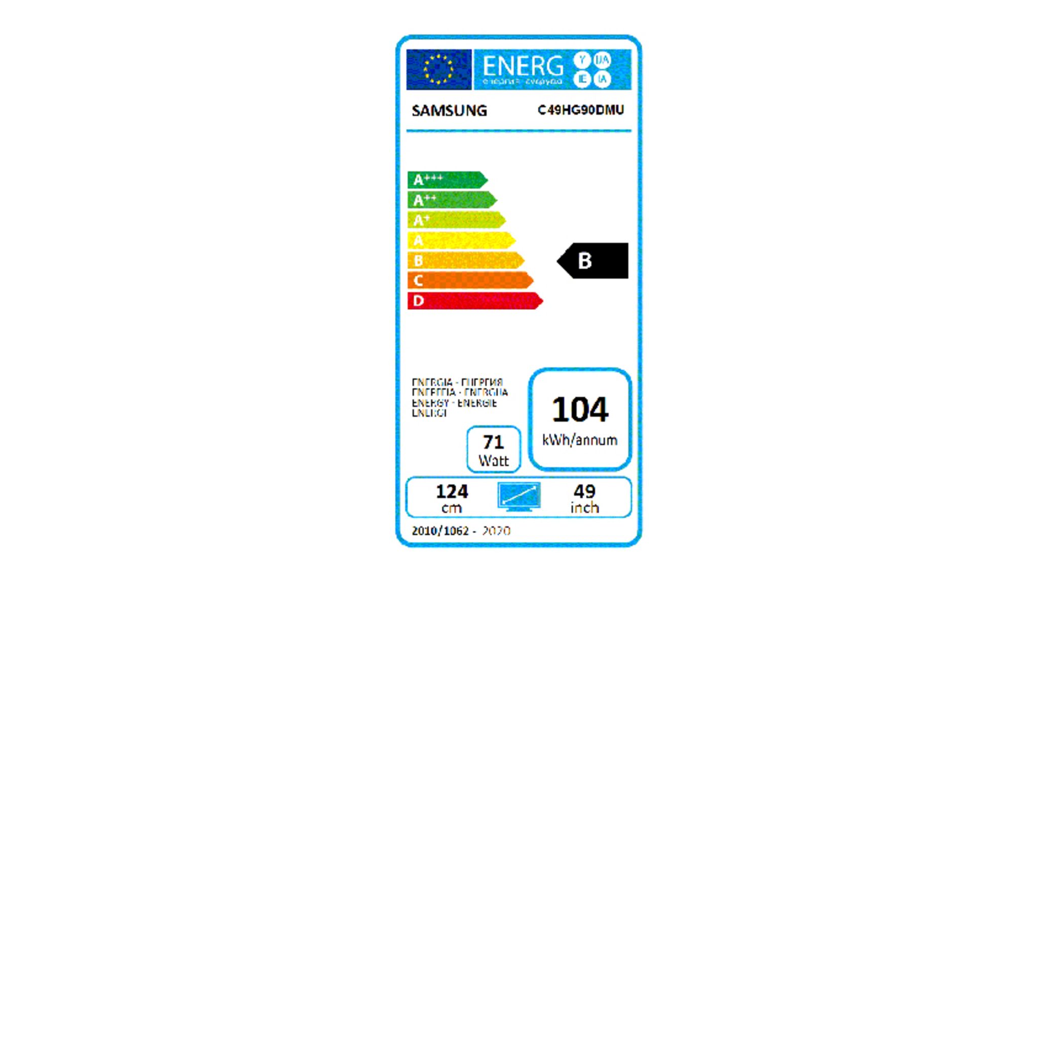 Voir la diapositive 3 : SAMSUNG Ecran PC Gaming incurvé LC49HG90DMUXEN 49 pouces Noir