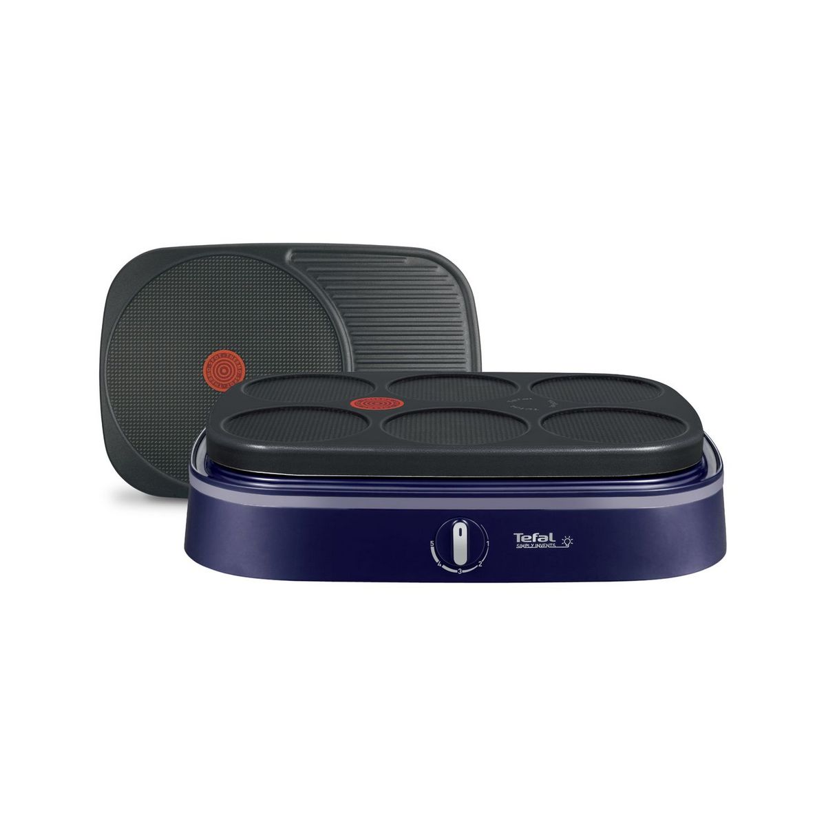 TEFAL Crêpière CREPPARTY PY604612 - Bleu