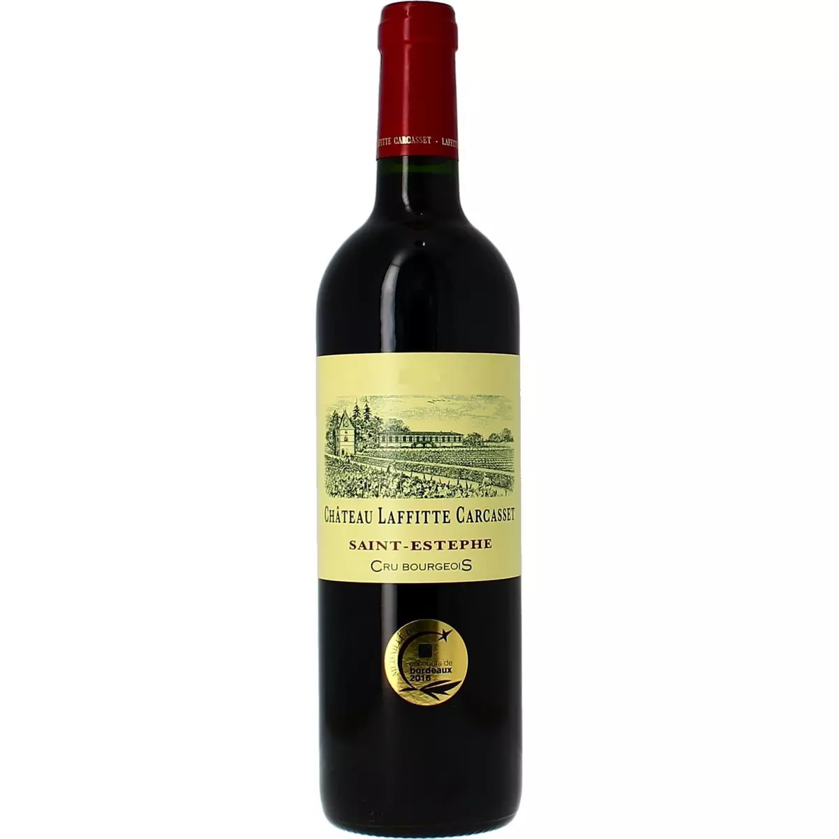 Vin rouge AOP Saint-Estèphe Château Lafitte Carcasset 75cl