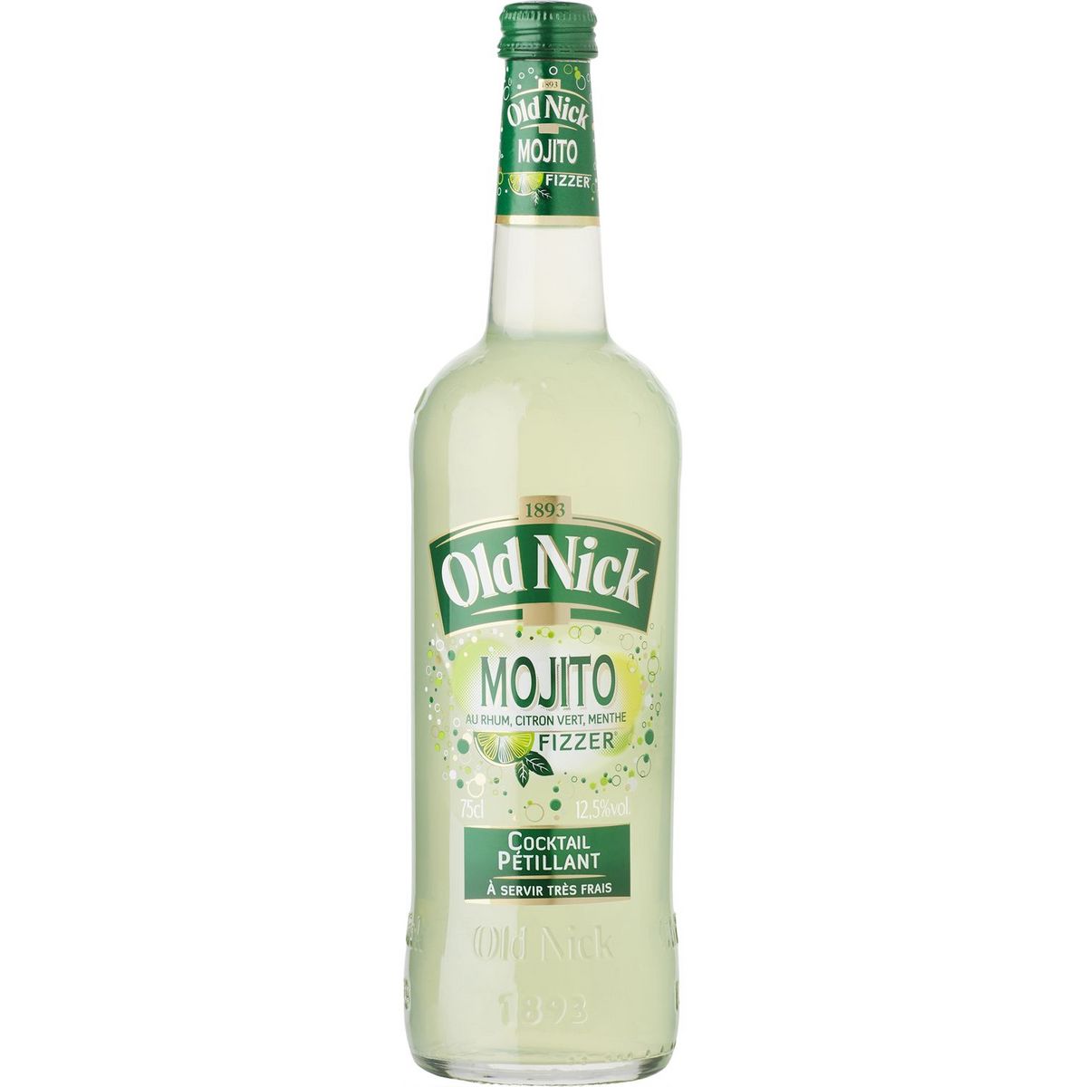 OLD NICK Cocktail fizzer mojito 12,5% 75cl