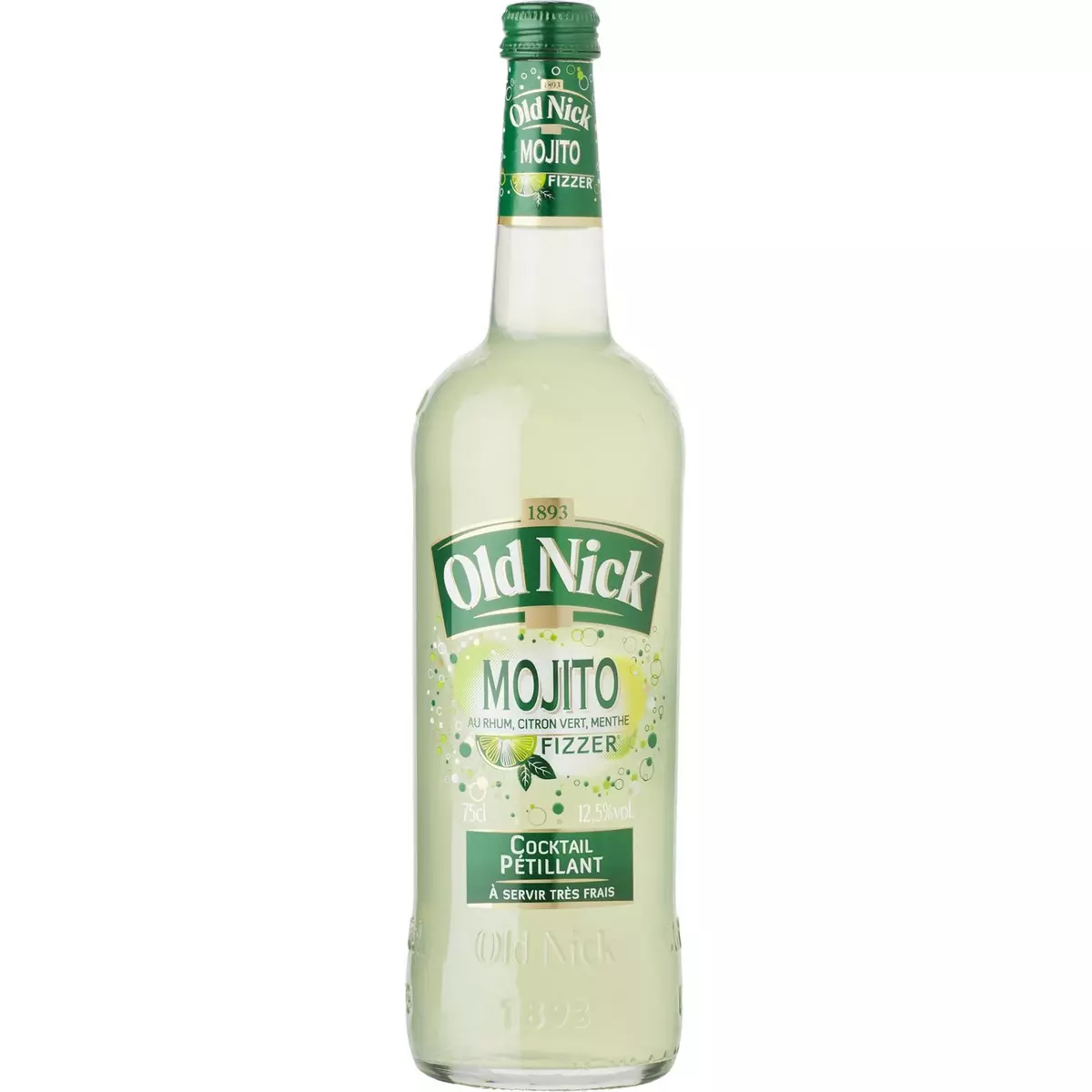 OLD NICK Cocktail fizzer mojito 12,5% 75cl