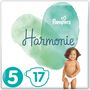 Voir la diapositive 4 : PAMPERS Harmonie couches taille 5 (+11kg) 17 couches