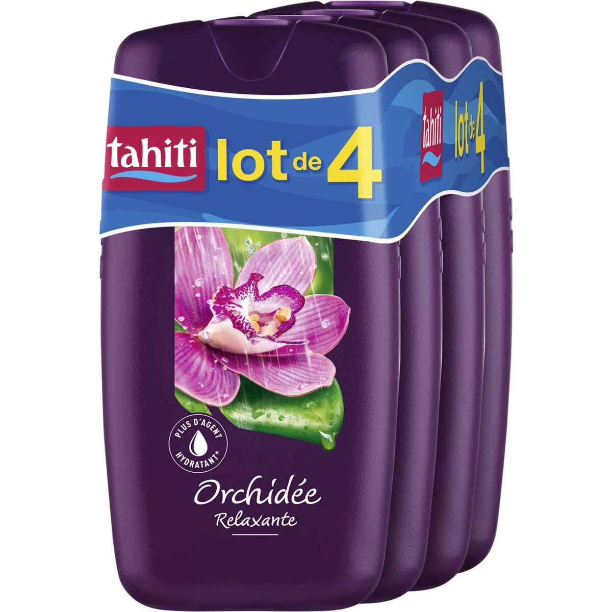TAHITI Gel douche orchidée 4x250ml