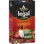 LEGAL Café espresso Kenya en capsule végétale compatible Nespresso 10 capsules 50g