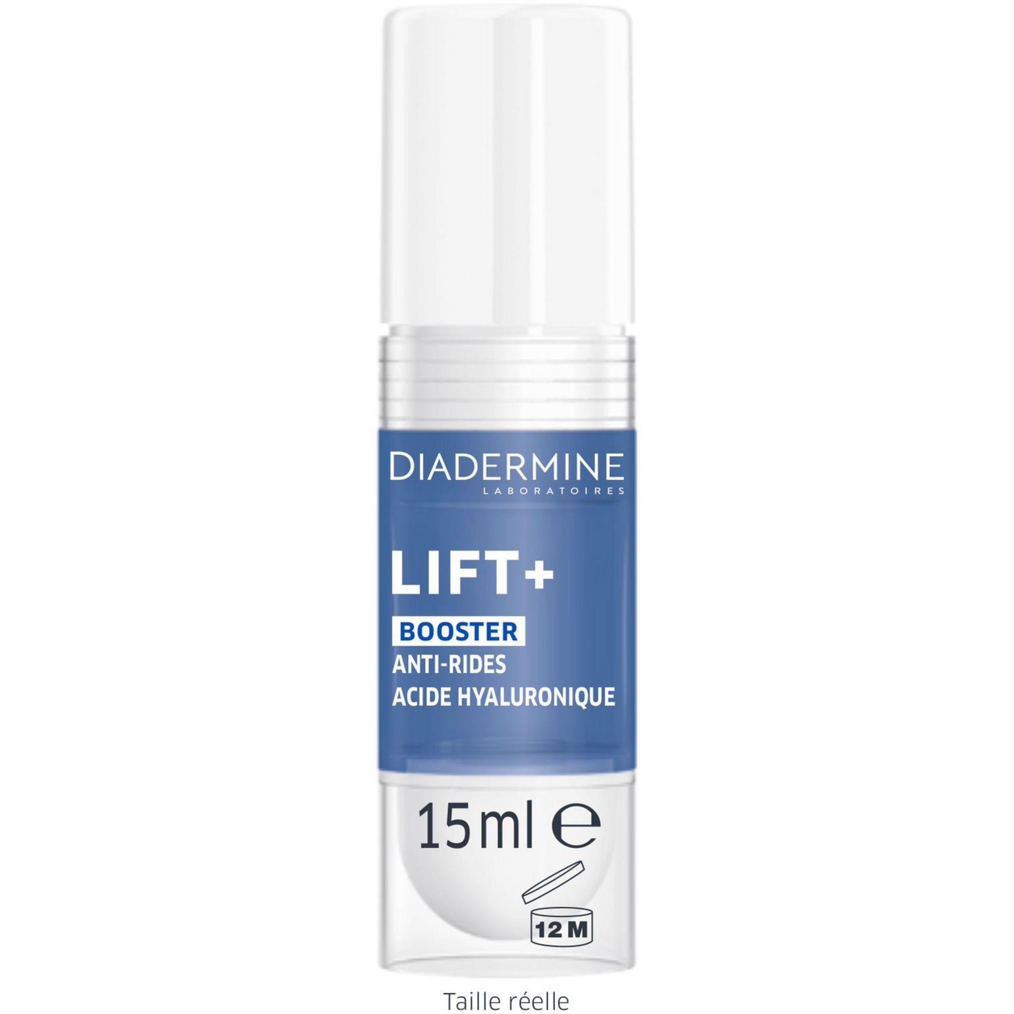 Voir la diapositive 2 : DIADERMINE Soin booster anti-rides à l'acide hyaluronique 15ml