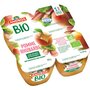 ANDROS ANDROS Dessert fruitier pomme rhubarbe bio 4x90g 4x90g