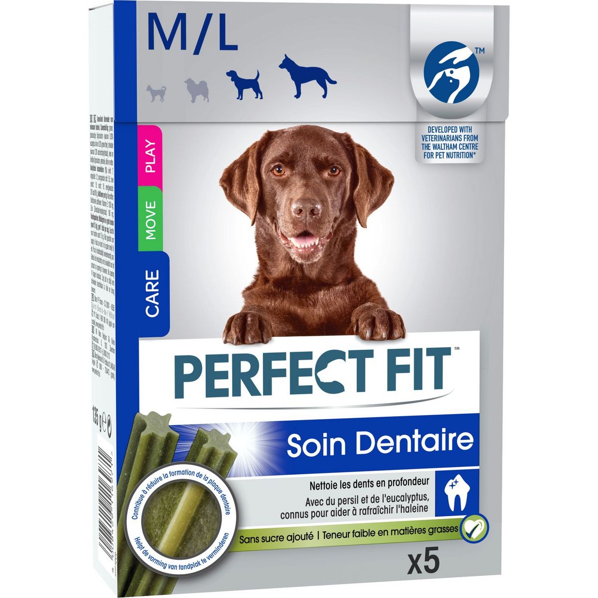 PERFECT FIT Perfect fit Friandises sticks hygiène dentaire pour chien x5 5 pièces