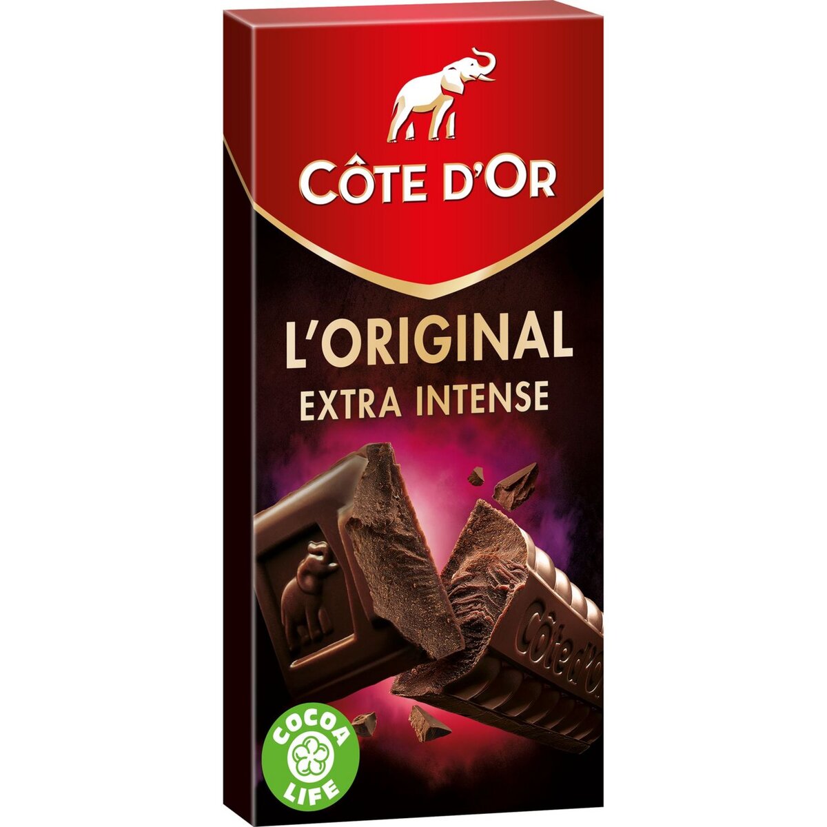 COTE D'OR Côte d'Or tablette de chocolat noir 200g
