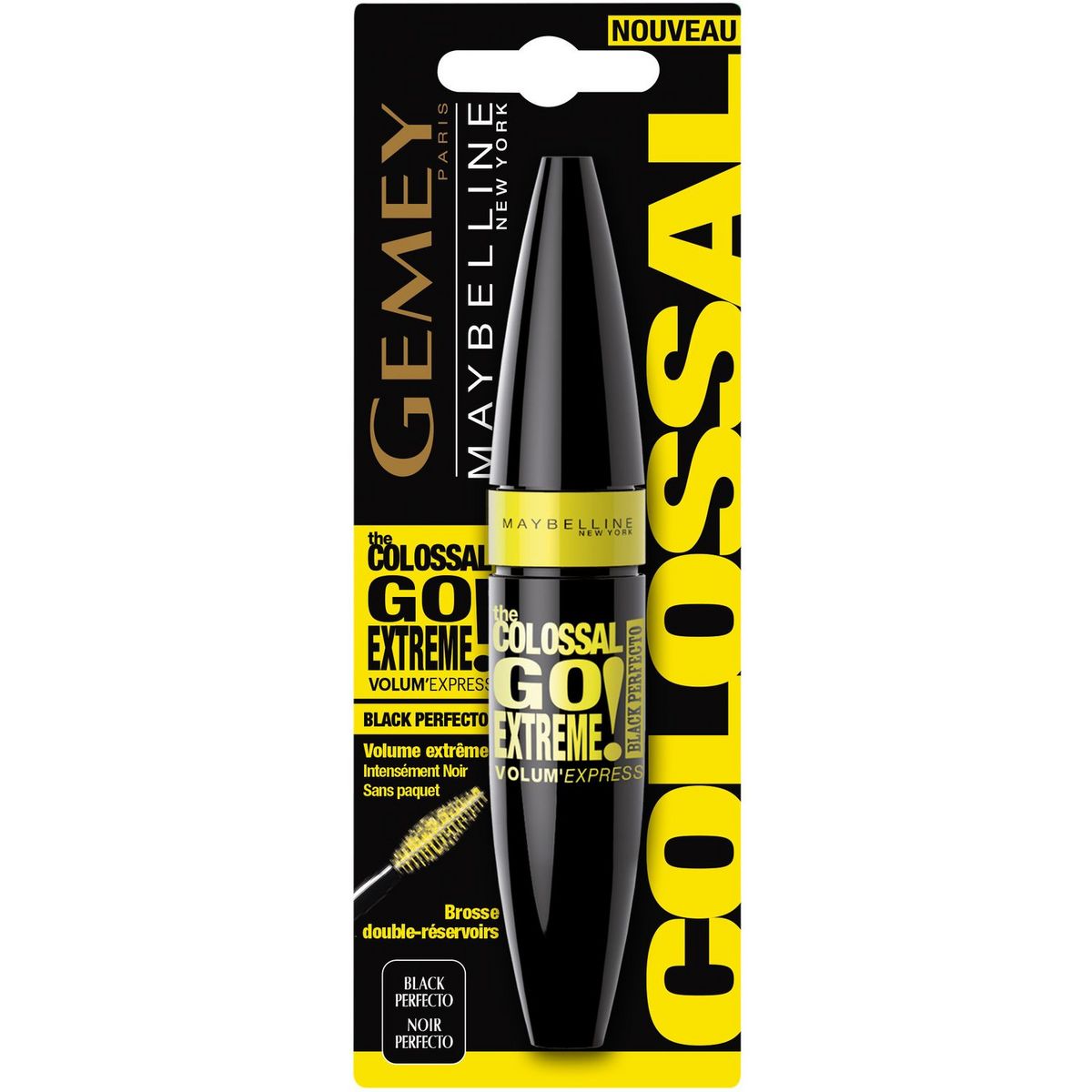 GEMEY MAYBELLINE MAYBELLINE MAKE-UP MB Ve Coloss.Wbl Supersize Car Bot N A 1,000 PC Produit normal vente