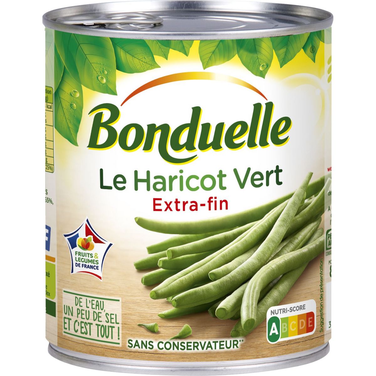 BONDUELLE Le haricot vert extra-fin 440g