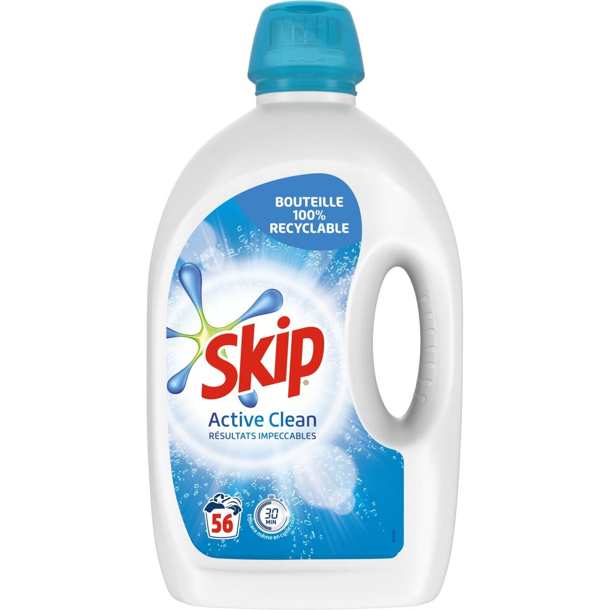 SKIP Active Clean lessive liquide 56 lavages 2,8l