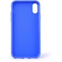 QILIVE Coque Silicone pour Apple iPhone X/XS - Bleu foncé