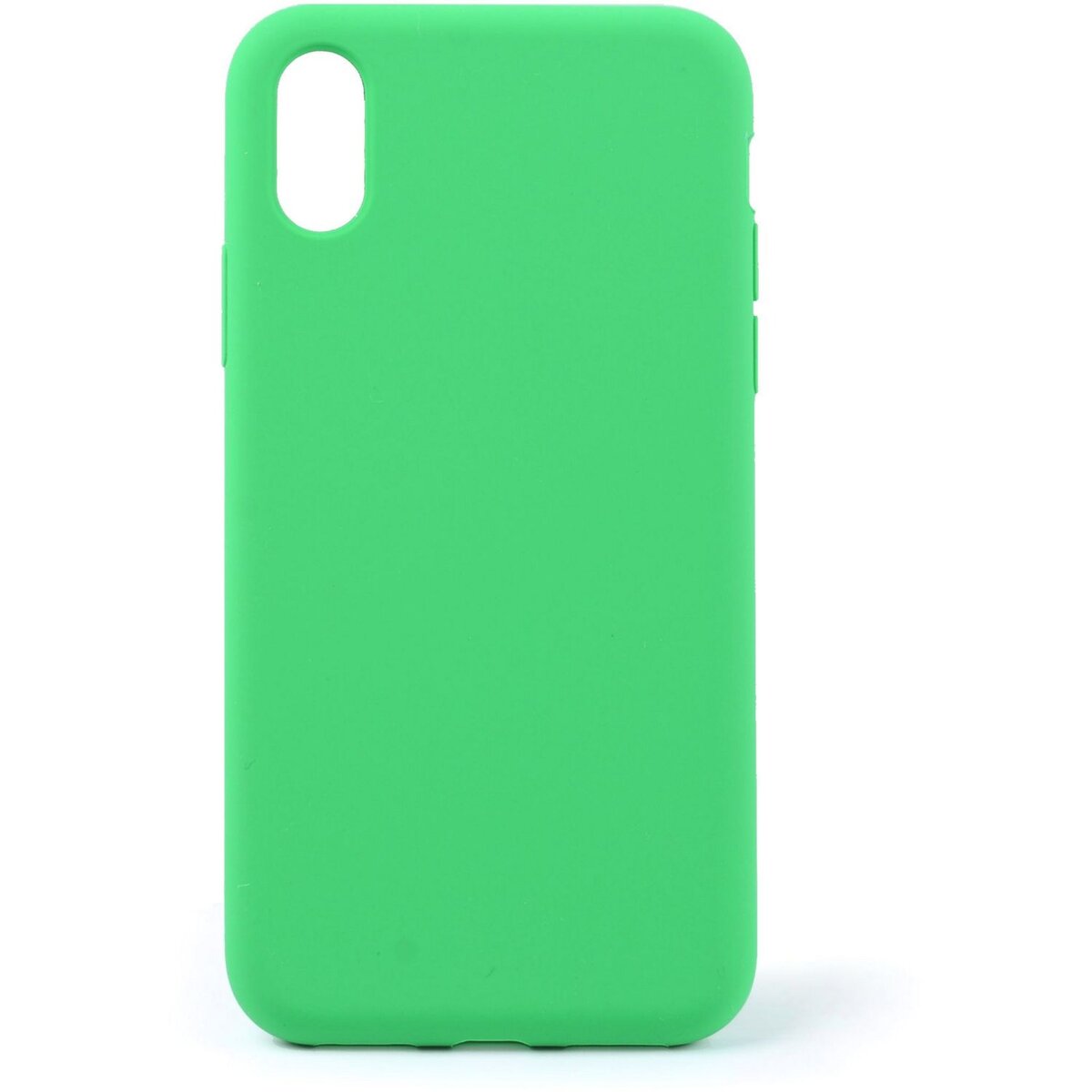 QILIVE Coque Silicone pour Apple iPhone X/XS - Vert