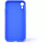 QILIVE Coque Silicone pour Apple iPhone XR - Bleu foncé