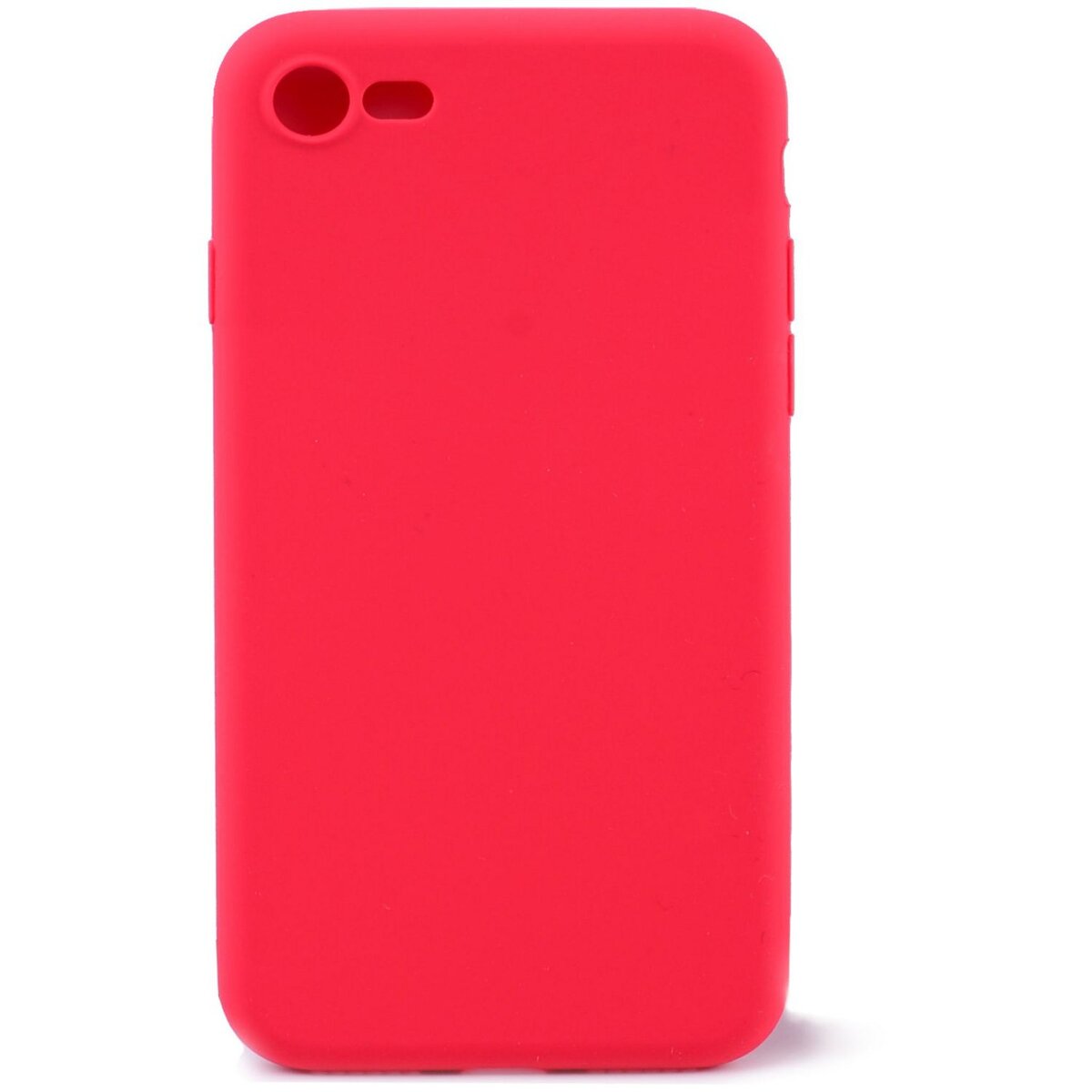 QILIVE Coque Silicone pour Apple iPhone 7/8 - Rouge