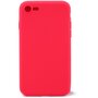 QILIVE Coque Silicone pour Apple iPhone 7/8 - Rouge