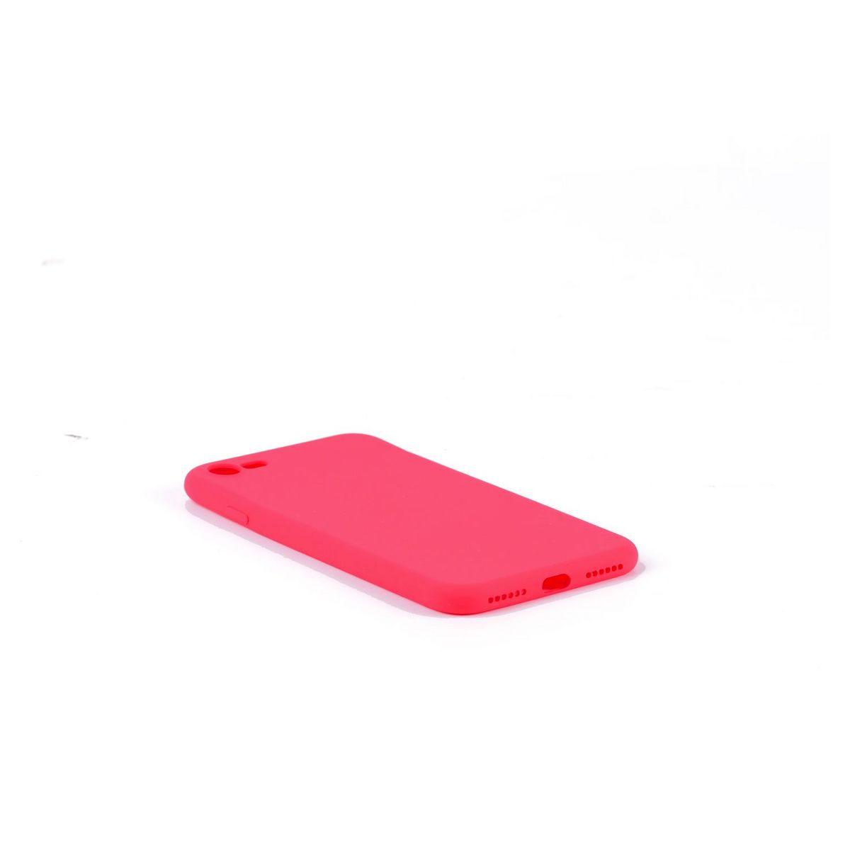 QILIVE Coque Silicone pour Apple iPhone 7/8 - Rouge
