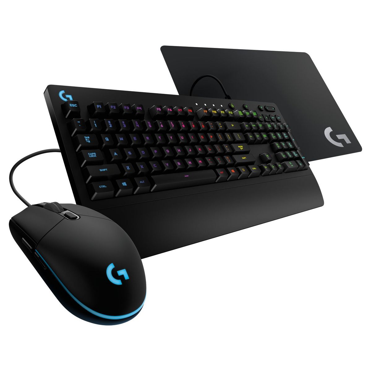 LOGITECH Bundle Gaming Souris G203 + Clavier G213 + Tapis de souris G240 