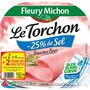 FLEURY MICHON Fleury Michon jambon au torchon 2x4 tranches + 1offert