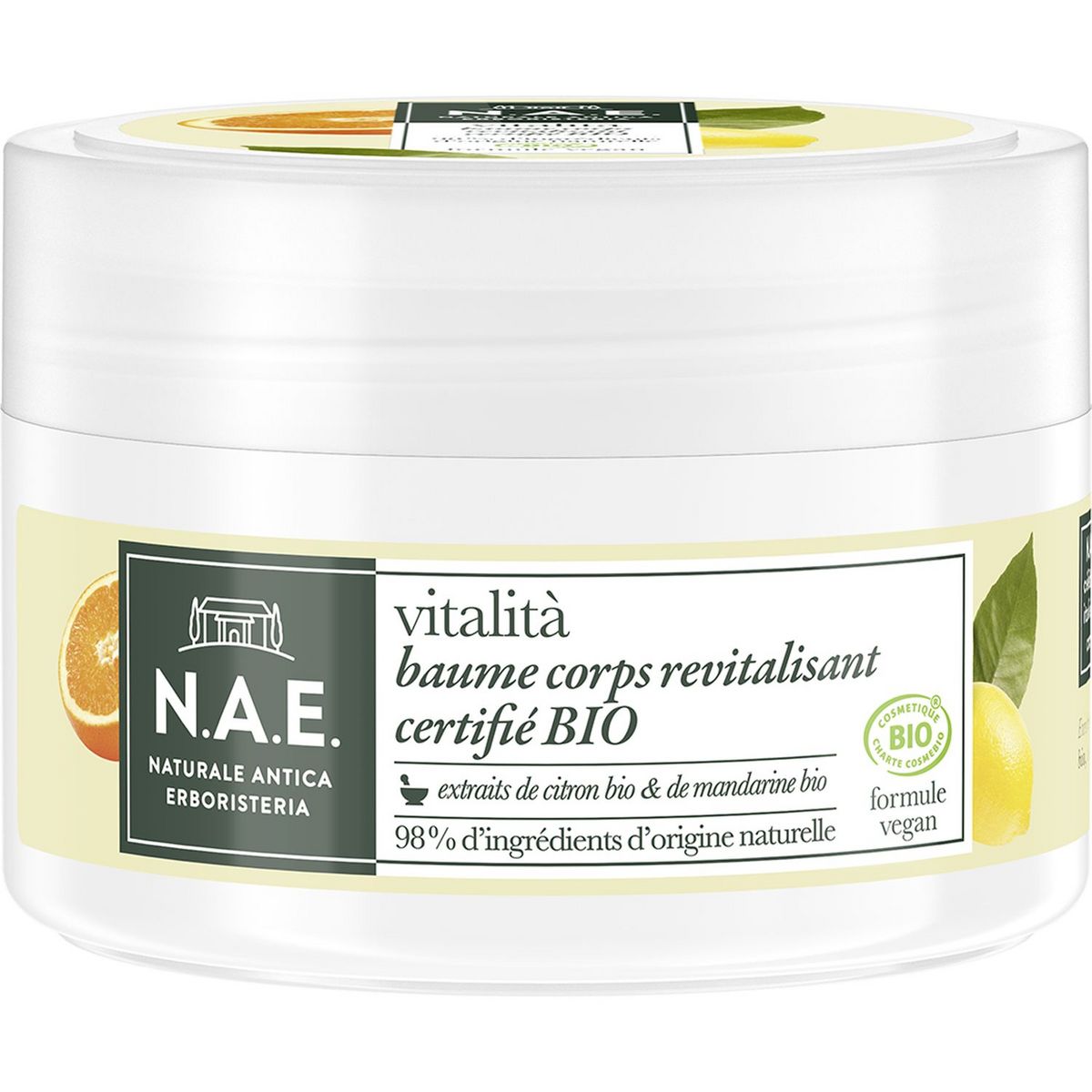 N.A.E Baume corps bio revitalisant 200ml