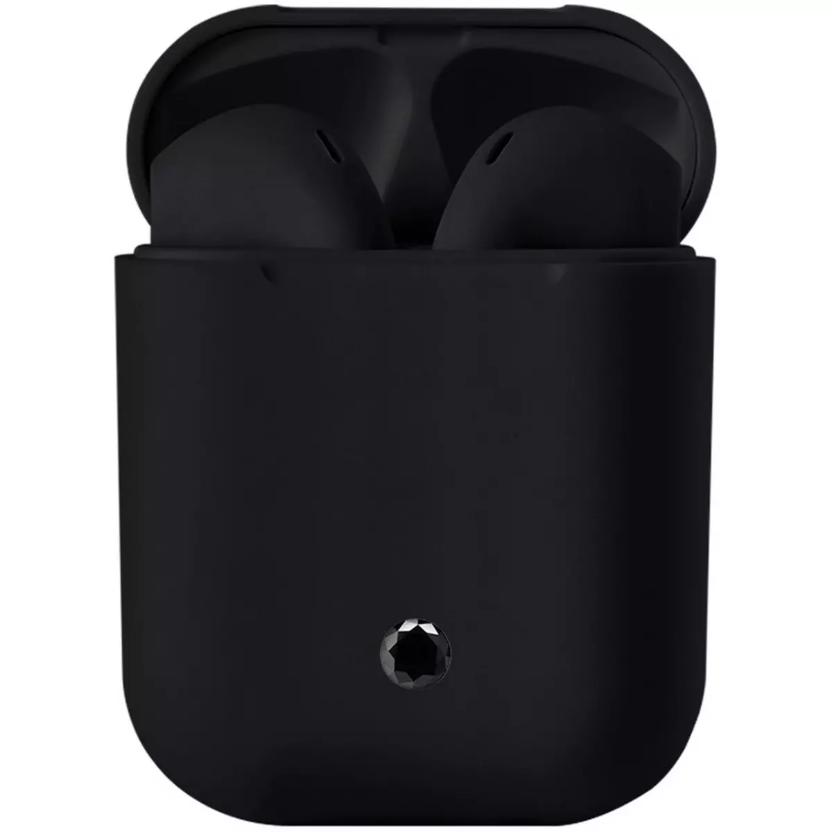 EDREAM Écouteurs sans fil Bluetooth avec étui de charge - Noir - Beauty Diamond