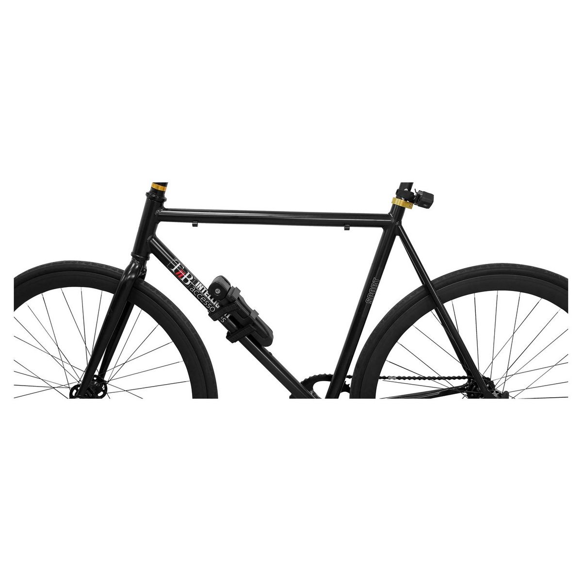 TNB Antivol à segment plié Urban Moov pour vélos et trottinettes - Noir