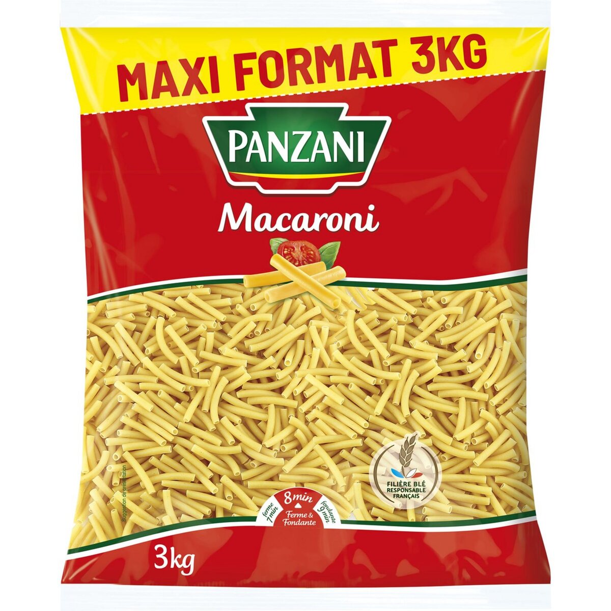 PANZANI Macaroni maxi format 3kg