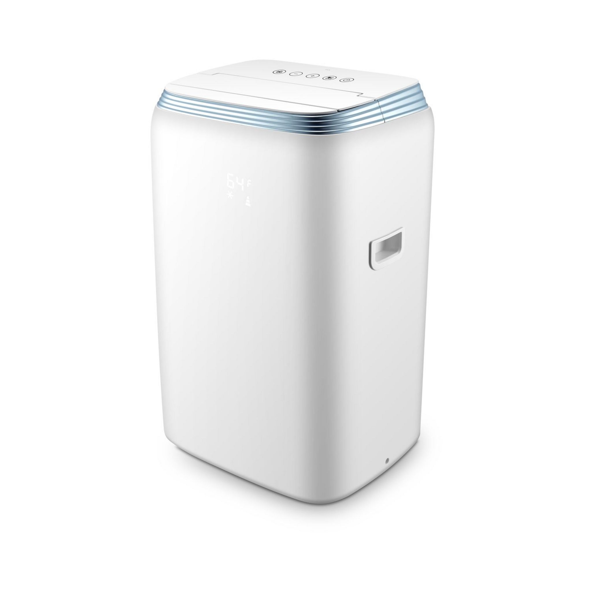 Voir la diapositive 2 : QILIVE Climatiseur mobile réversible 2-en-1 chauffant 152313 - Blanc