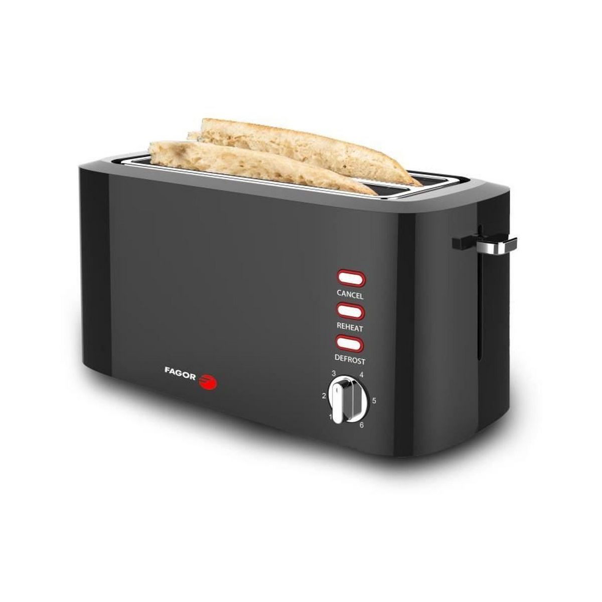 FAGOR Grille pain FG220 - Noir