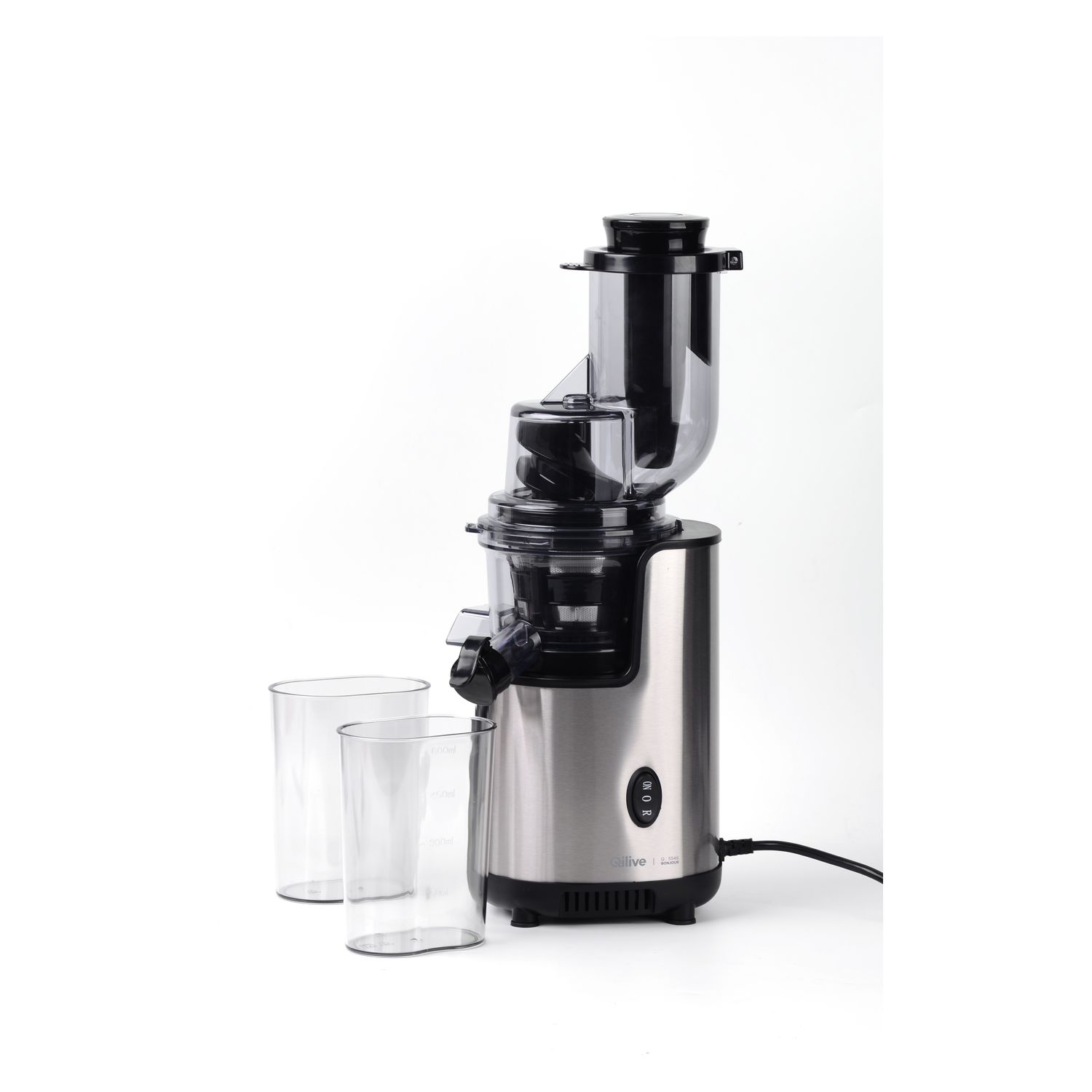 Voir la diapositive 3 : QILIVE Extracteur à jus 149546 - Transparent