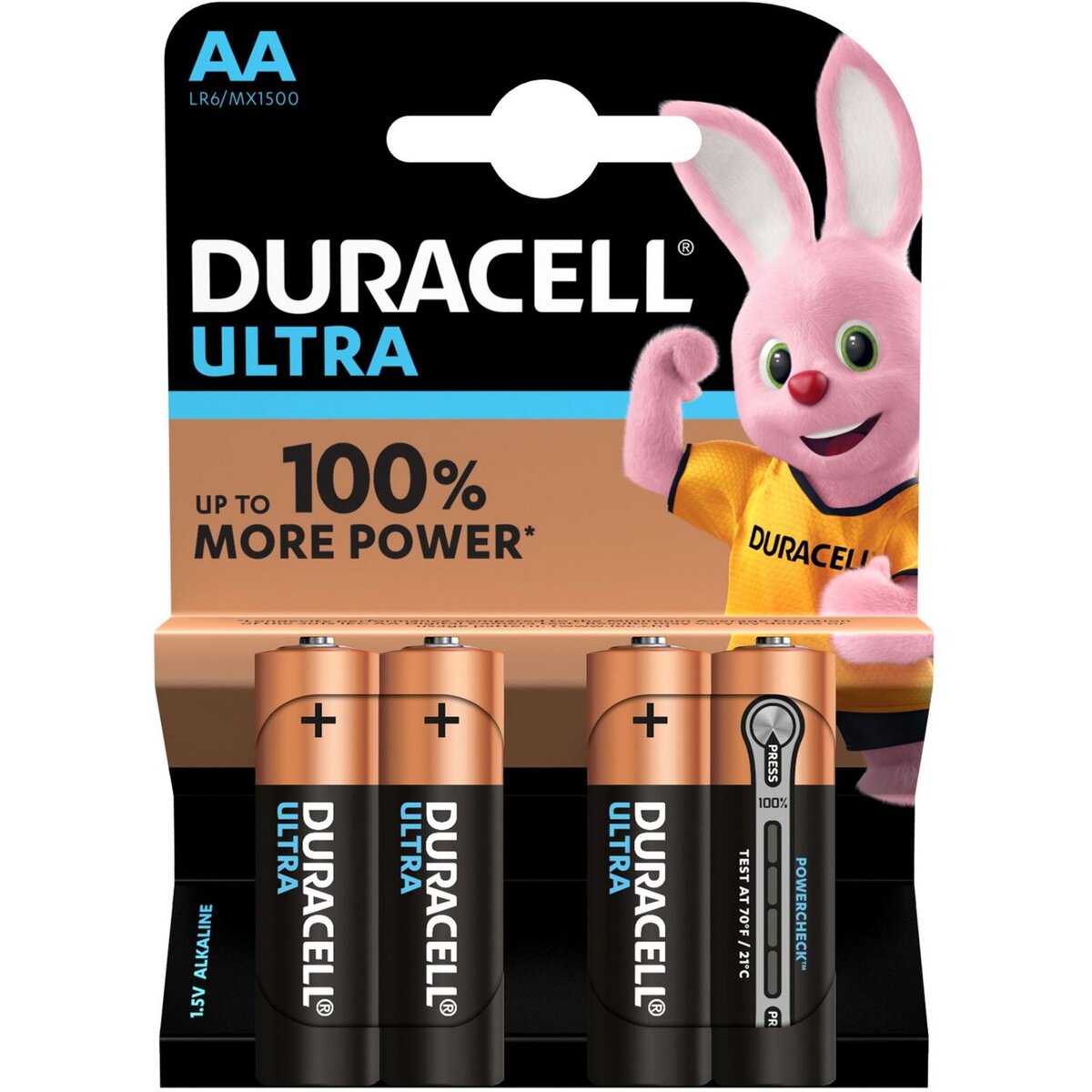 DURACELL Piles AA/LR06 ultra power
