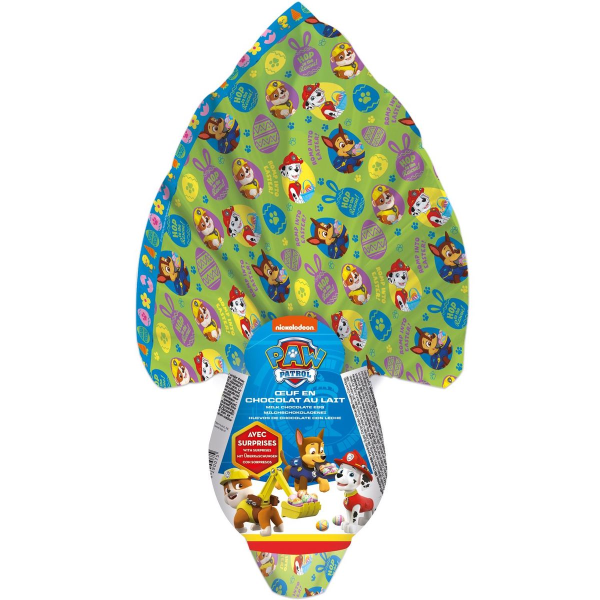 oeuf flamme Pat Patrouille 150g