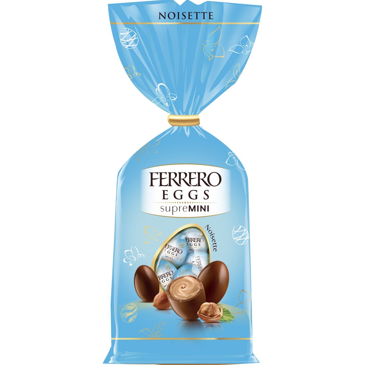 FERRERO Ferrero mini oeuf au chocolat au lait fourré à la noisette 100g 100g