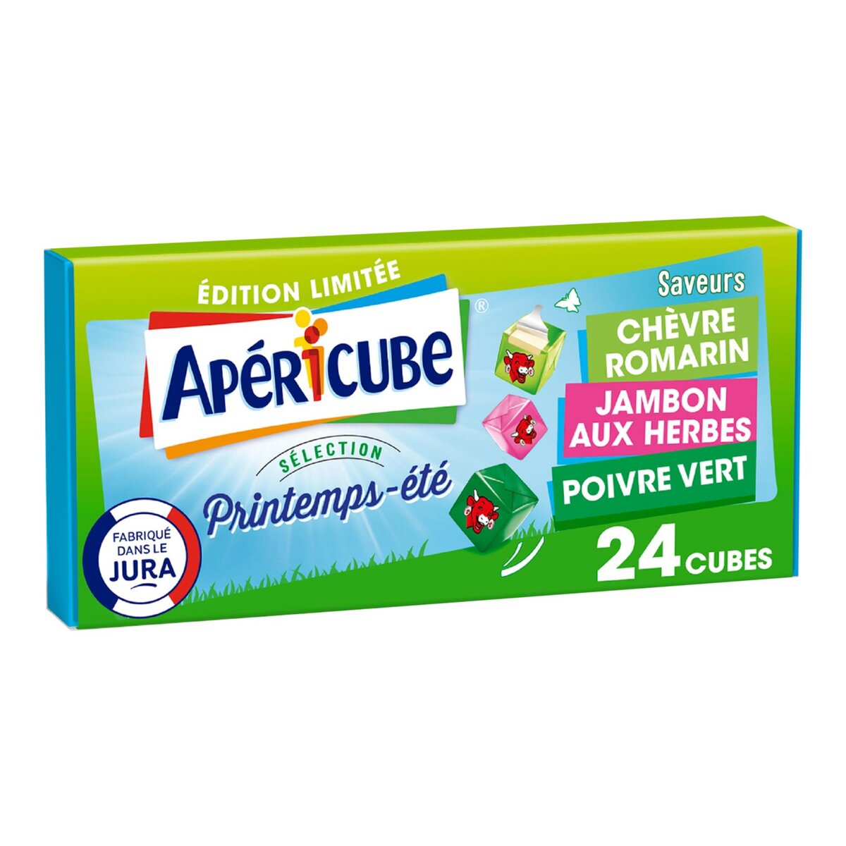APERICUBE Cube de fromage 24 cubes 100g