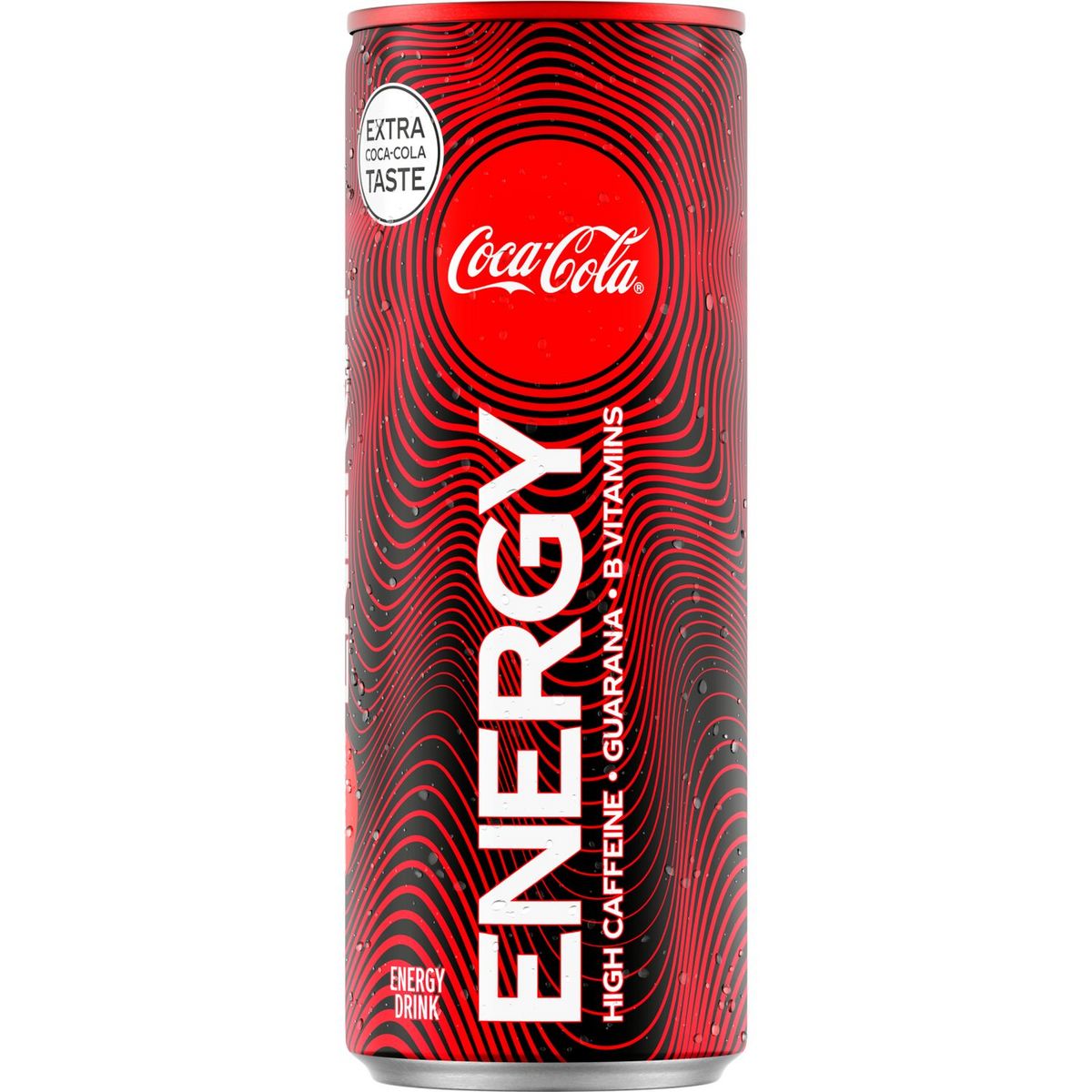 COCA-COLA Boisson gazeuse Energy aux extraits végétaux boîte 25cl