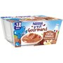 NESTLE Nestlé p'tit gourmand choco vanille 4x100g dès 12 mois