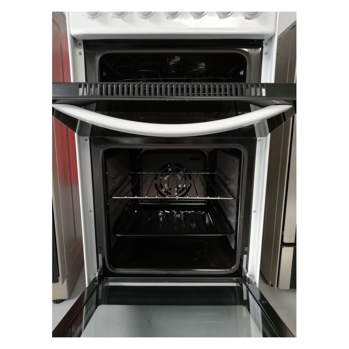 KONTACT Cuisinière vitrocéramique KEV606DFB, 60 cm, 4 foyers vitrocéramiques