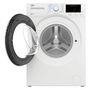 Voir la diapositive 4 : BEKO Lave linge séchant hublot HWD8526SW, 8 kg lavage, 5 kg séchage, 1200 T/min, Condensation