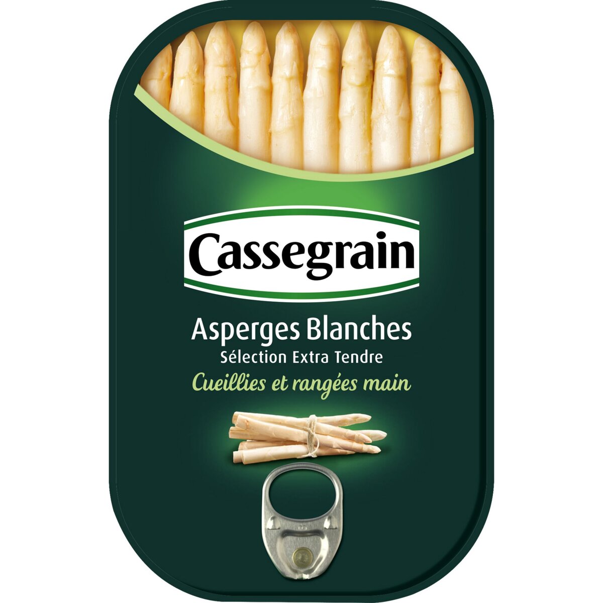 CASSEGRAIN Asperges blanches extra tendres 130g