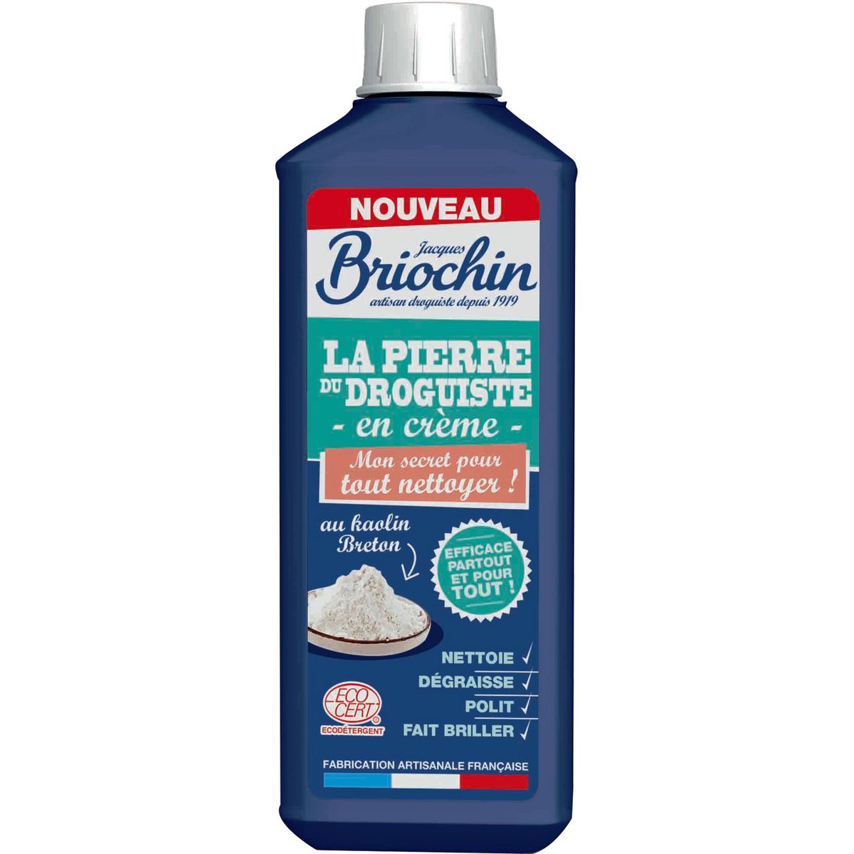 BRIOCHIN Briochin pierre du droguiste en crème écocert  500ml 0,5l
