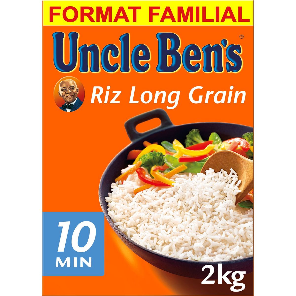 BEN'S ORIGINAL Riz long grain format familial 2kg