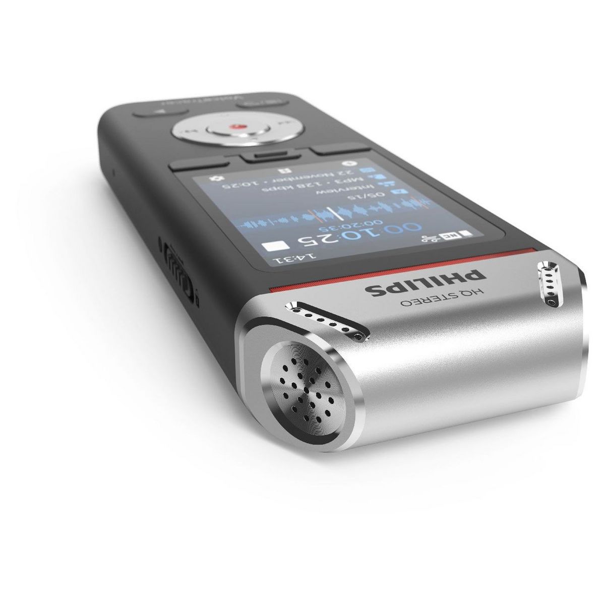 PHILIPS Dictaphone Voice Tracer DVT2110 - Noir/Chrome