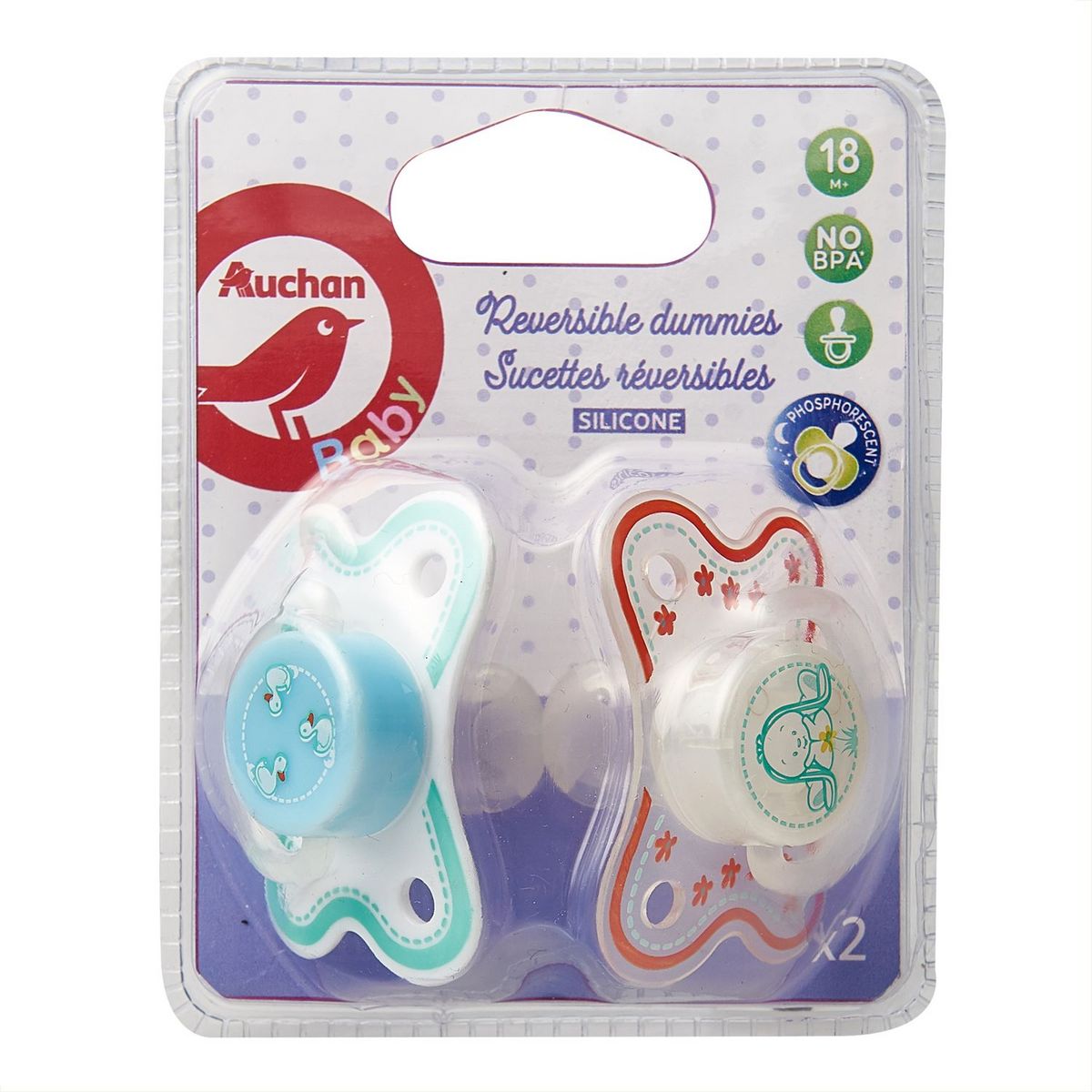 Ab-Lot de 2 sucettes age3907328         ass lot de 2