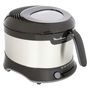 Voir la diapositive 2 : MOULINEX Friteuse UNO M INOX AF135D10, Noir/Inox