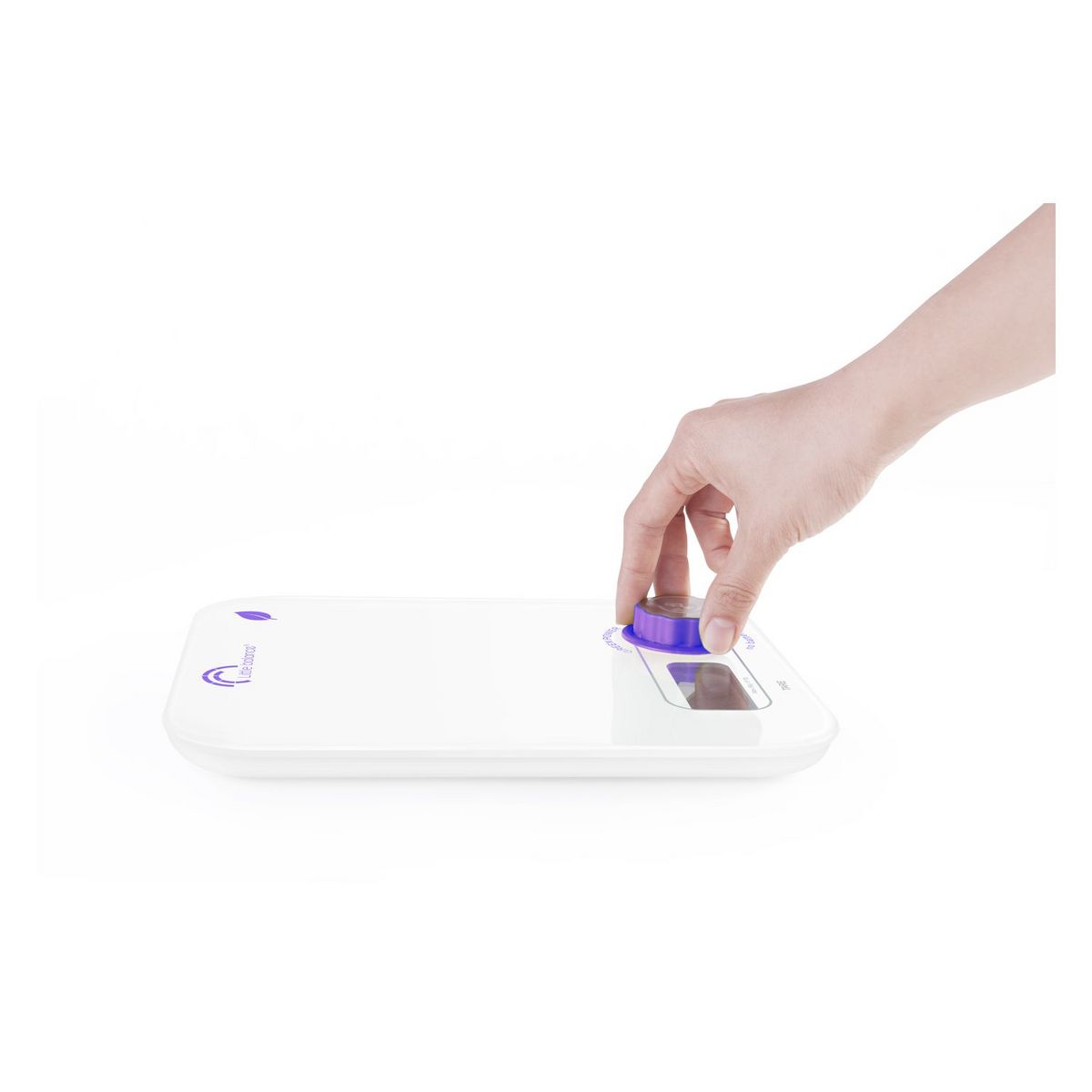 LITTLE BALANCE Balance culinaire sans pile Kinetic Flower - Blanc