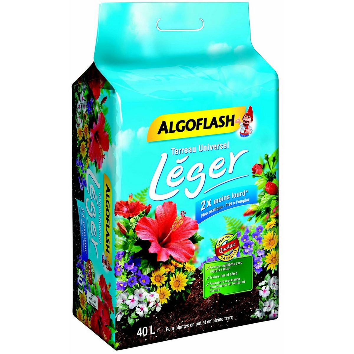 ALGOFLASH Algoflash Terreau léger universel 40l 40l