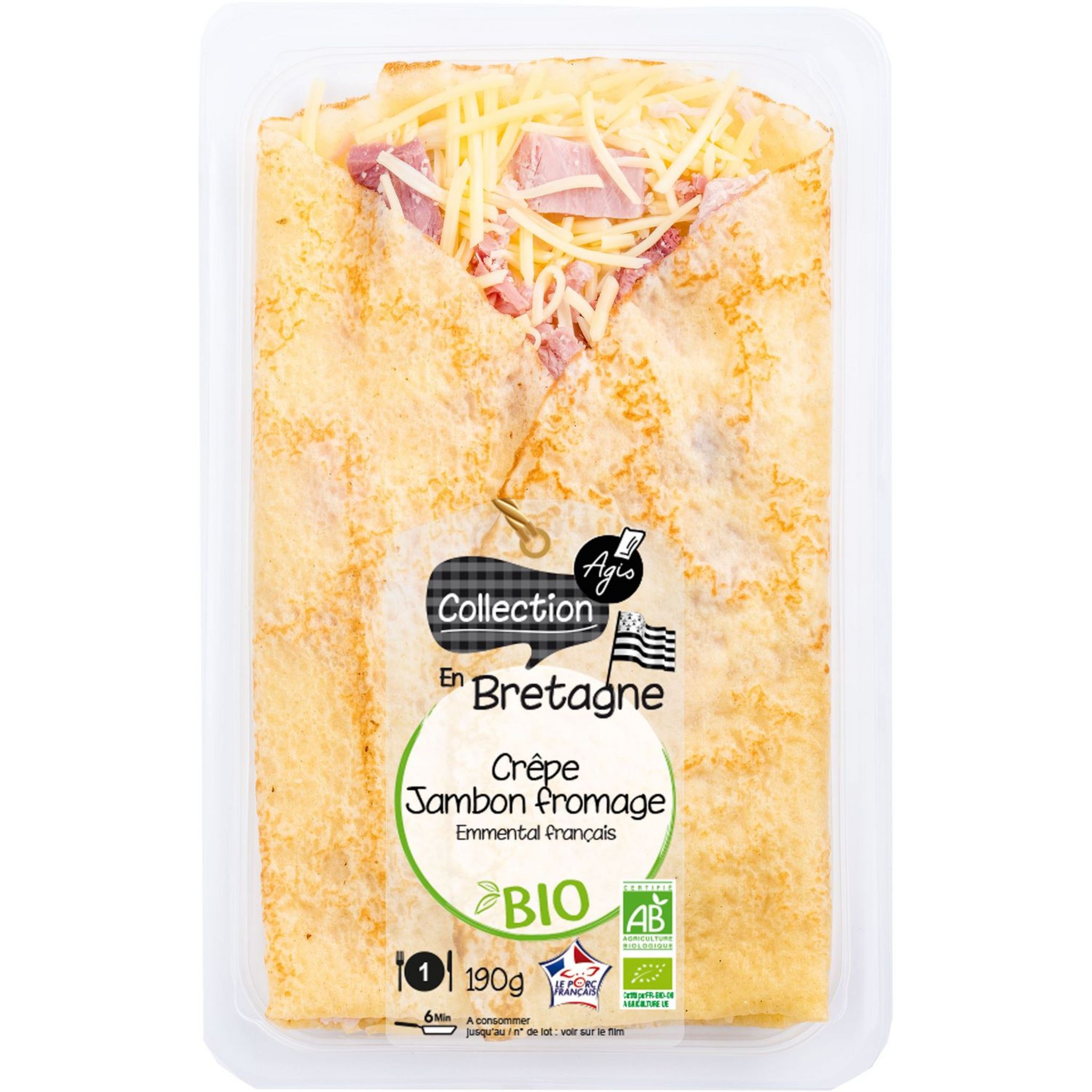 Crepe Jambon Fromage Surgel