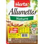 HERTA Allumettes nature 2x200g+10% offert