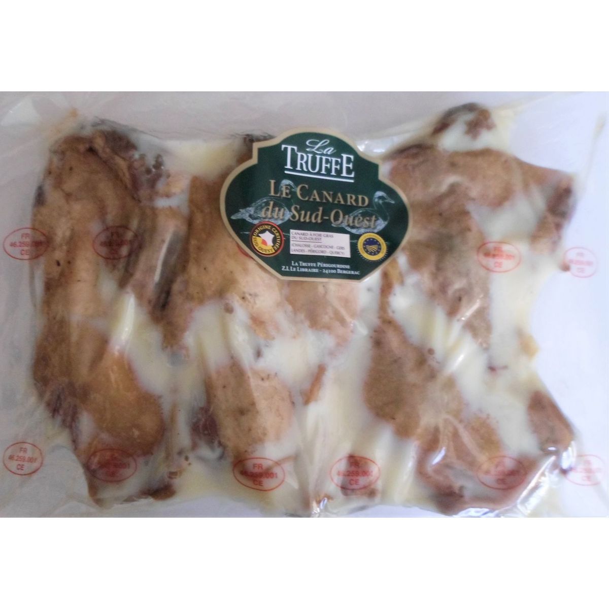 LA TRUFFE Confit de Canard IGP Sud-Ouest 4 cuisses 1kg